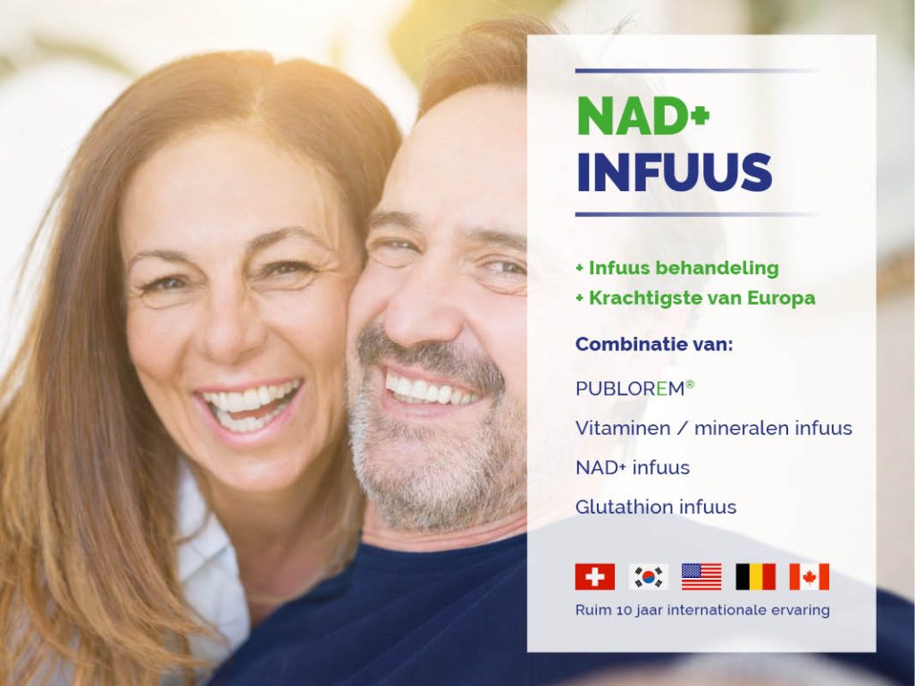 NAD+ infuus (2.0) krachtigste van Europa met langdurige werking